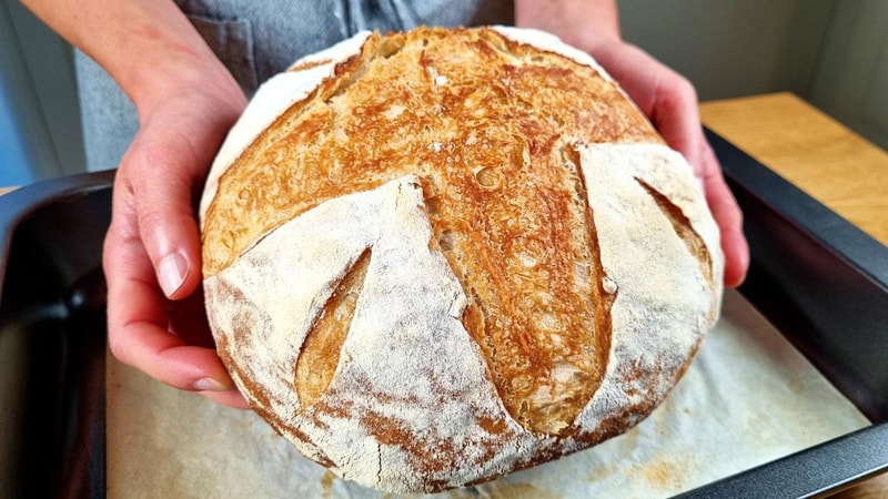4-Ingredient Daily Bread with Biga