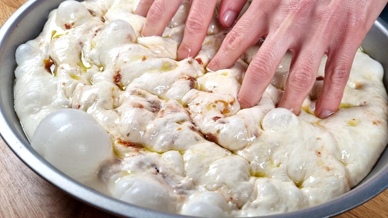 Best Focaccia Bread with Sun-Dried Tomatoes