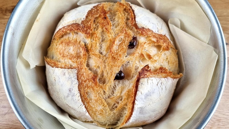 Perfect Olive Pot Bread