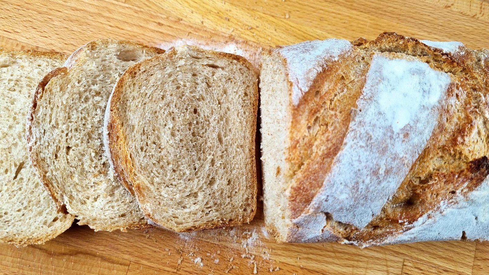 Rustic Rye Sandwich Bread