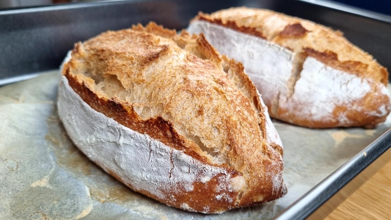 Whole Wheat Bread - Crispy Crust & Soft Inside